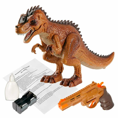 Набор игровой Охота на динозавра Junfa WS5371 коричневый 1